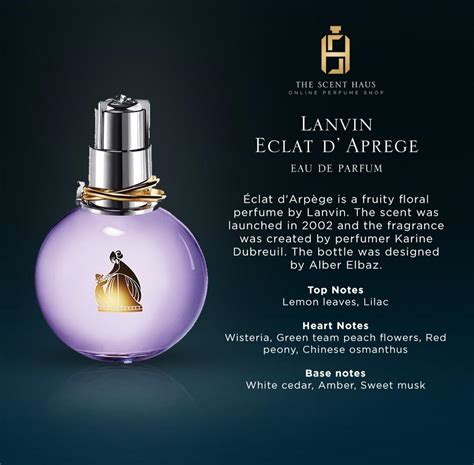 lanvin eclat perfume comparison